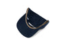 Clean Navy Brushed Twill 5-Panel
    wool baseball cap indicator