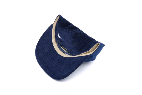 Clean Navy 14-Wale CORD wool baseball cap