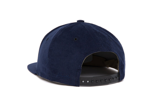 Clean Navy 21-Wale CORD wool baseball cap