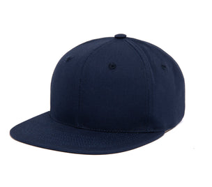 Clean Navy Canvas wool baseball cap