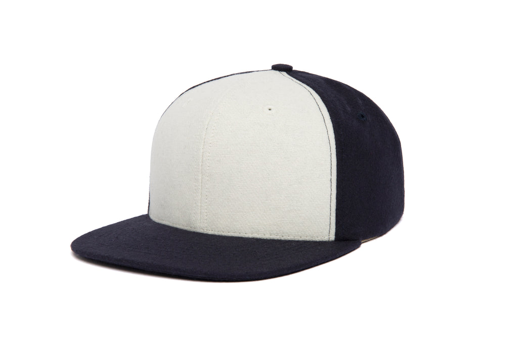 Clean Navy / White Color Block