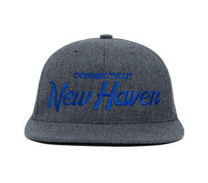 New Haven wool baseball cap