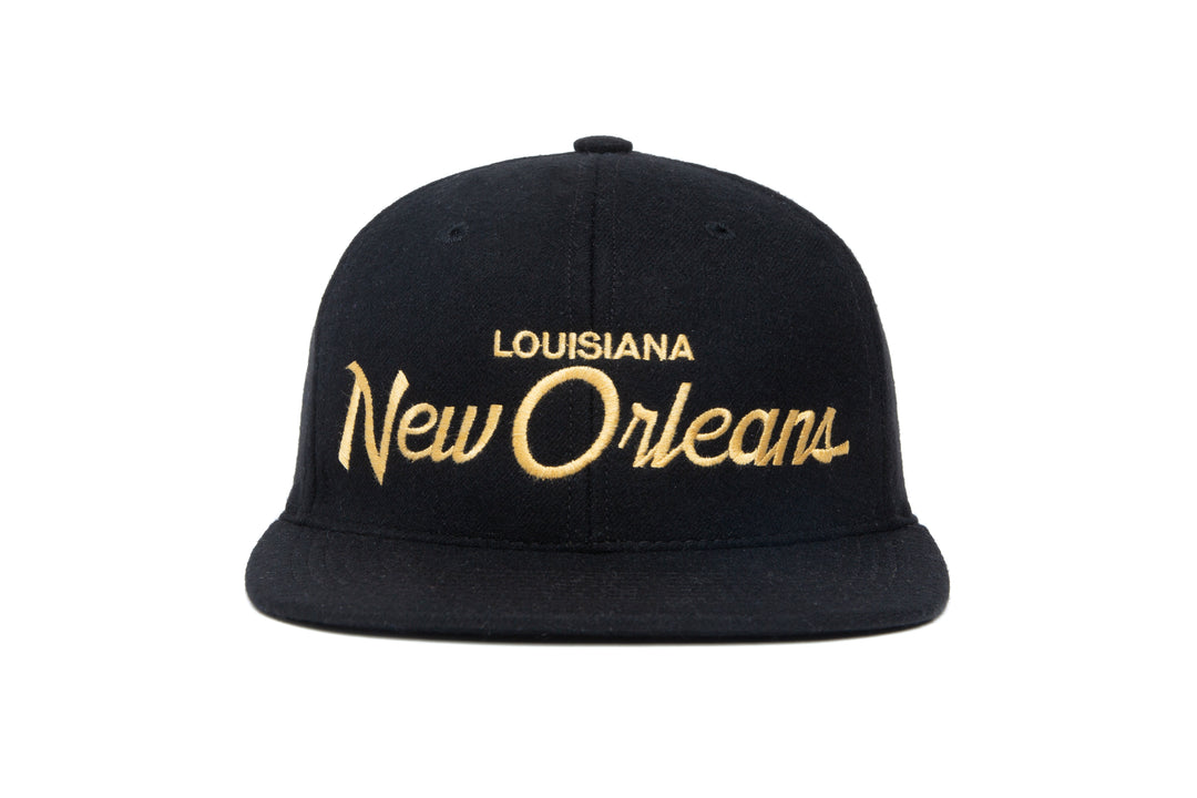 New Orleans wool baseball cap