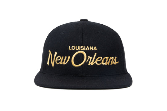 New Orleans wool baseball cap