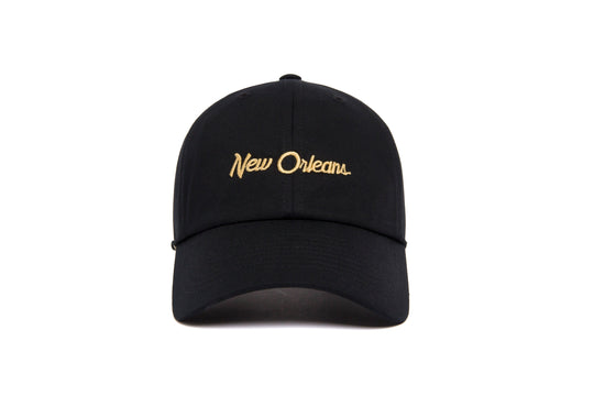 New Orleans Microscript Dad II wool baseball cap