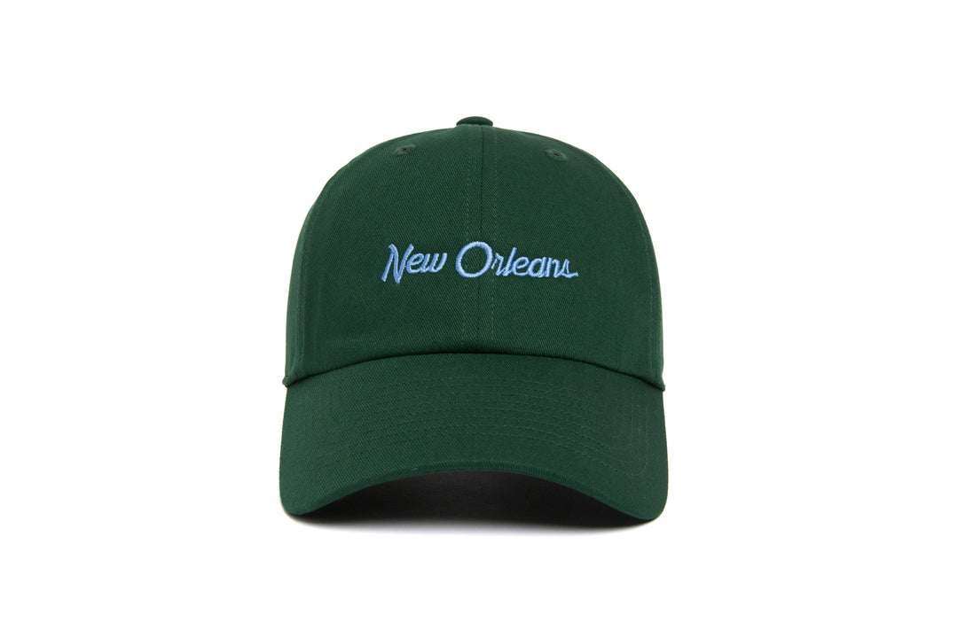 New Orleans Microscript Dad wool baseball cap