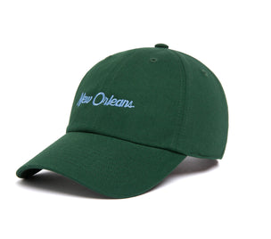 New Orleans Microscript Dad wool baseball cap