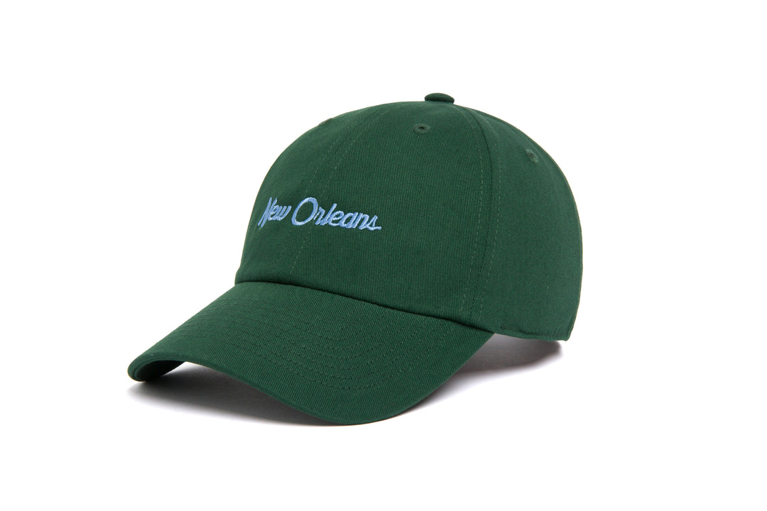 New Orleans Microscript Dad wool baseball cap