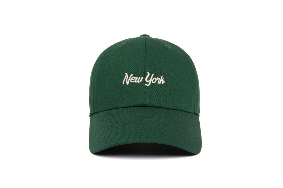 New York Microscript Dad wool baseball cap