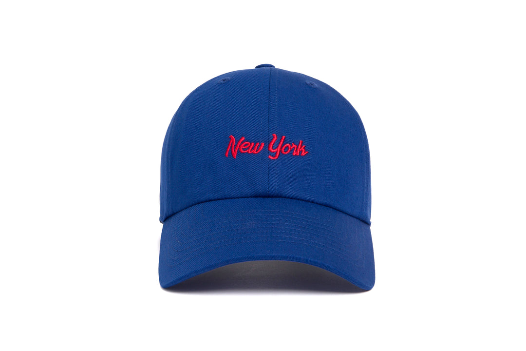 New York Microscript Dad II wool baseball cap