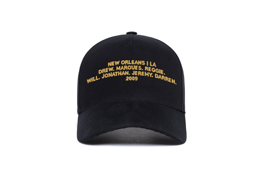 New Orleans 2009 Name 5-Panel wool baseball cap