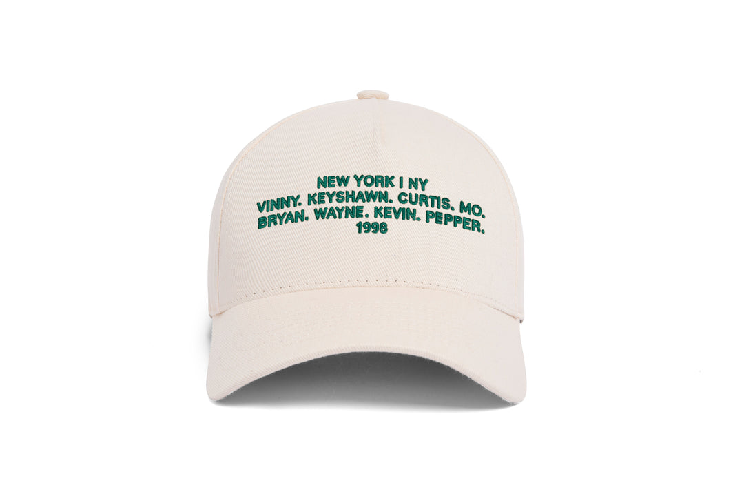 New York 1998 Name 5-Panel wool baseball cap