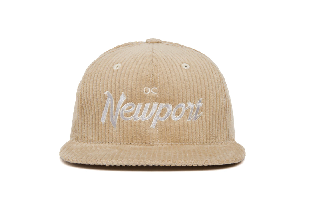 Newport 6-Wale Cord wool baseball cap