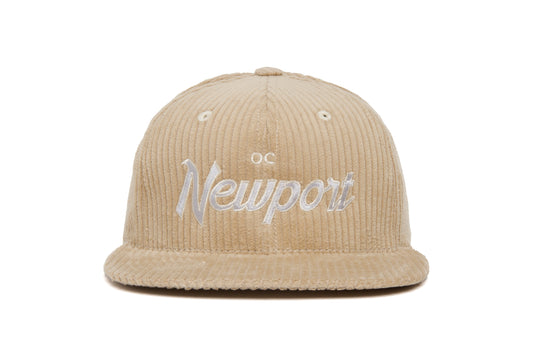 Newport 6-Wale Cord wool baseball cap