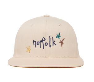 Norfolk Scribble wool baseball cap