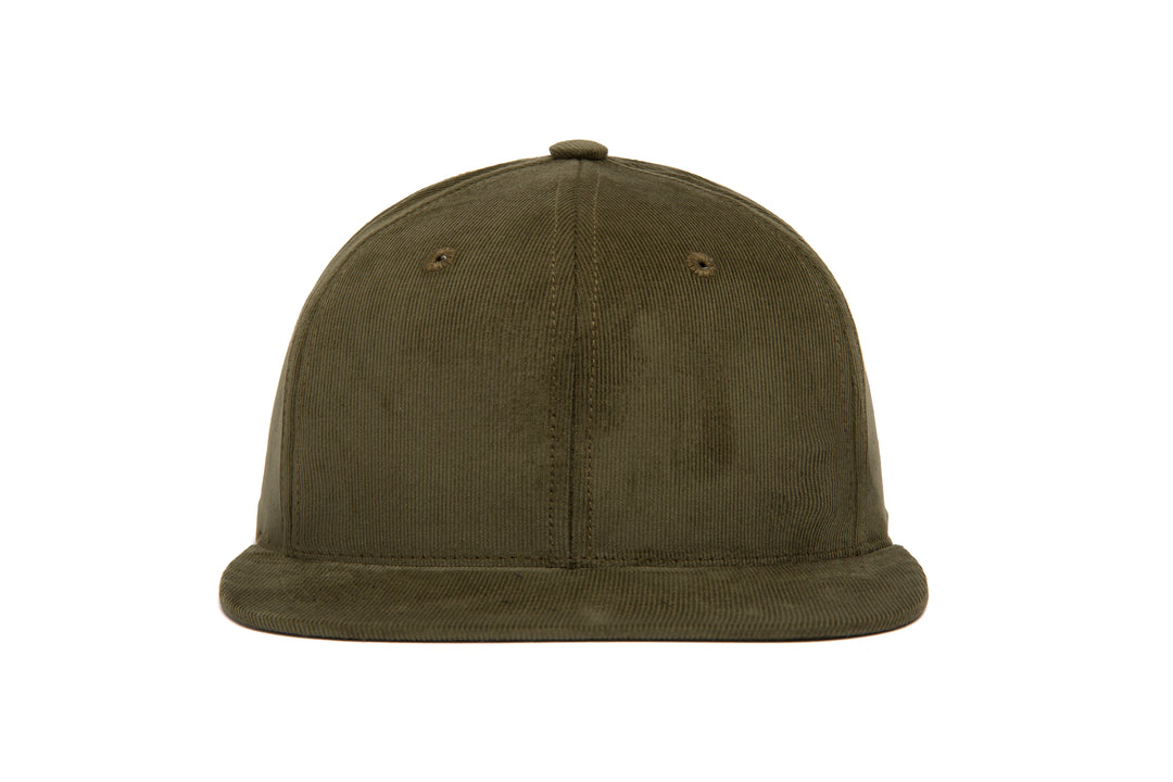 Clean Olive 21-Wale CORD wool baseball cap