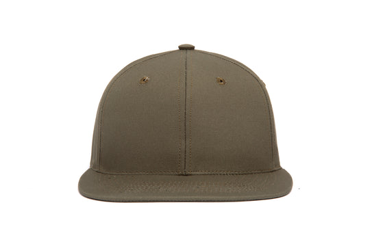 Clean Olive Canvas wool baseball cap