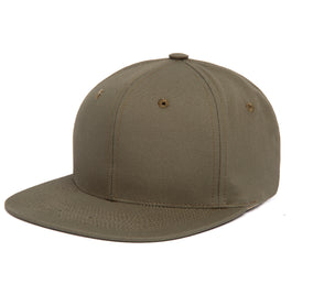 Clean Olive Canvas wool baseball cap