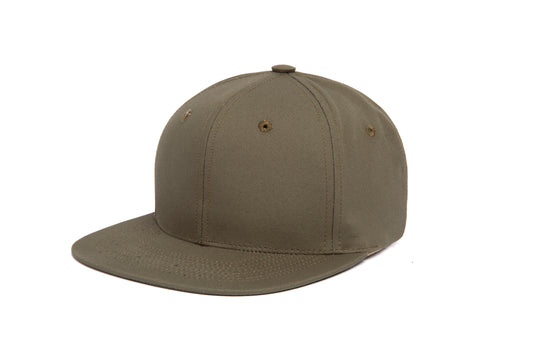 Clean Olive Canvas wool baseball cap