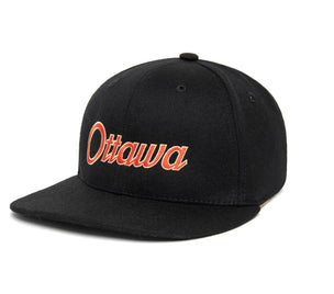 Ottawa wool baseball cap