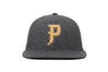 Ligature “P” 3D
    wool baseball cap indicator