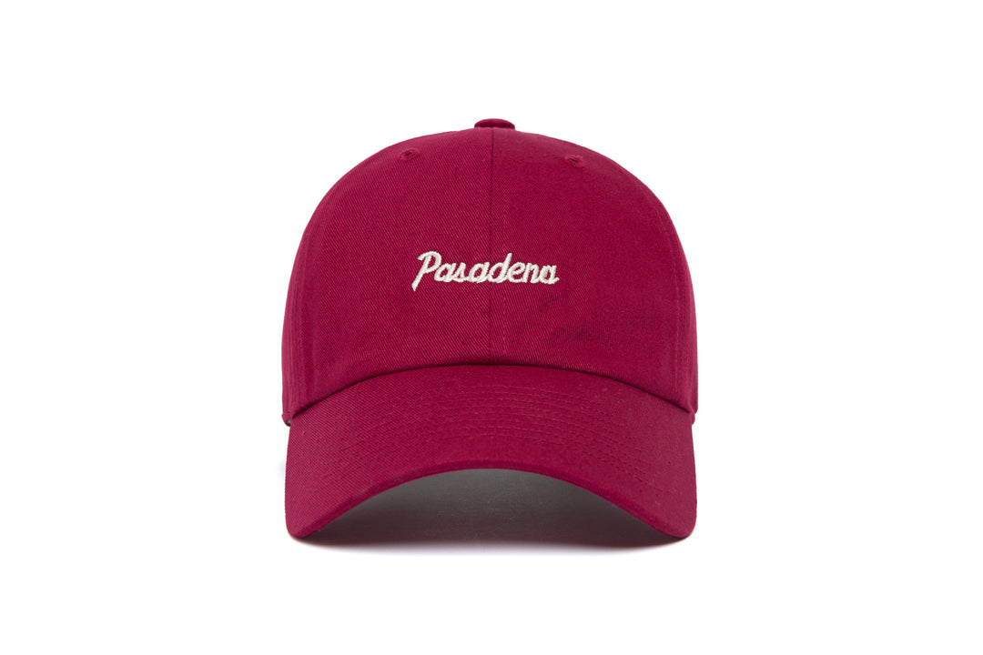 Pasadena Microscript Dad wool baseball cap