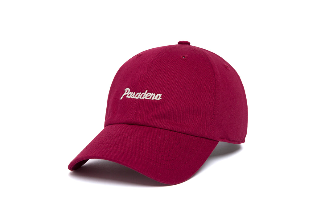 Pasadena Microscript Dad wool baseball cap