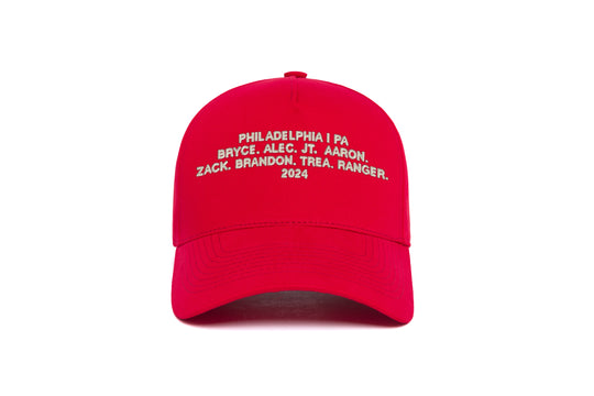 Philadelphia 2024 Name 5-Panel wool baseball cap