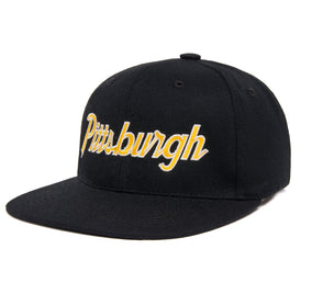 Pittsburgh wool baseball cap