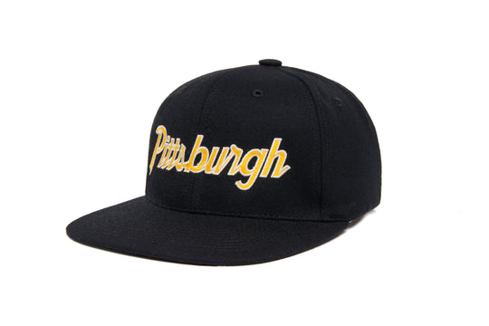 Pittsburgh wool baseball cap