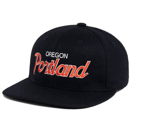 Portland wool baseball cap