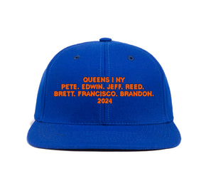 Queens 2024 Name wool baseball cap