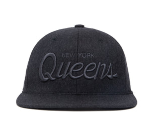 Queens Tonal 3D wool baseball cap