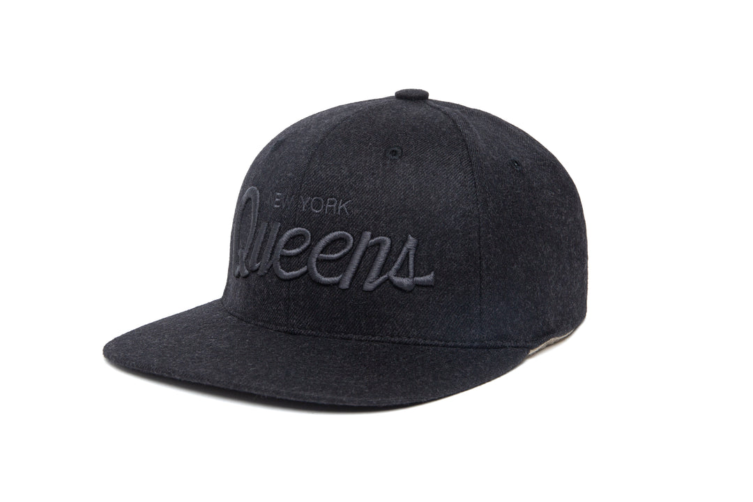 Queens Tonal 3D wool baseball cap