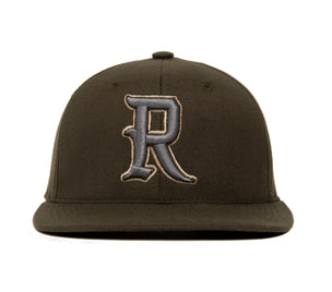 Ligature “R” 3D wool baseball cap