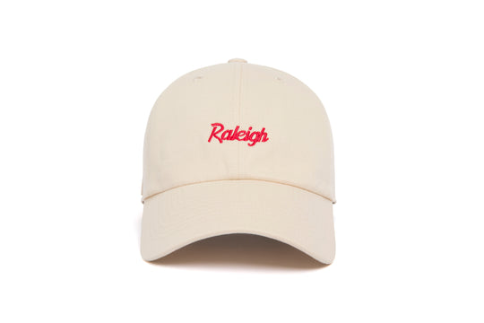 Raleigh Microscript Dad II wool baseball cap