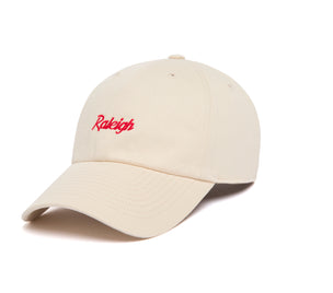 Raleigh Microscript Dad II wool baseball cap