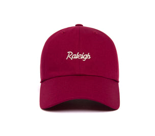 Raleigh Microscript Dad wool baseball cap