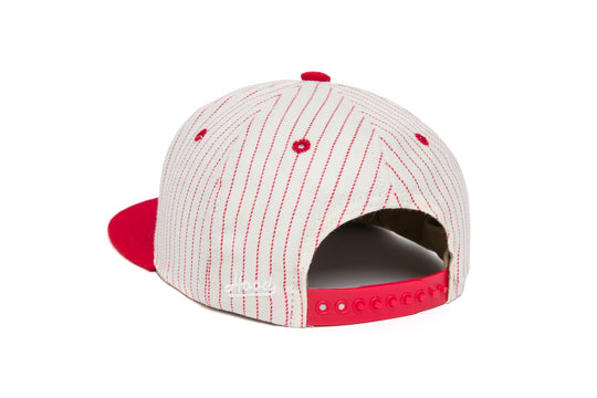 Riverfront Pinstripe wool baseball cap