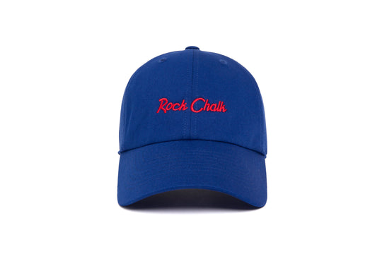 Rock Chalk Microscript Dad wool baseball cap