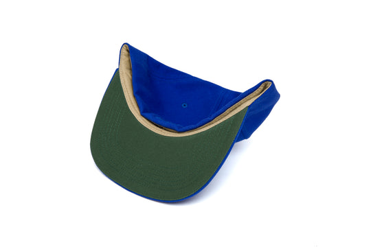 Fitted Clean Royal wool baseball cap