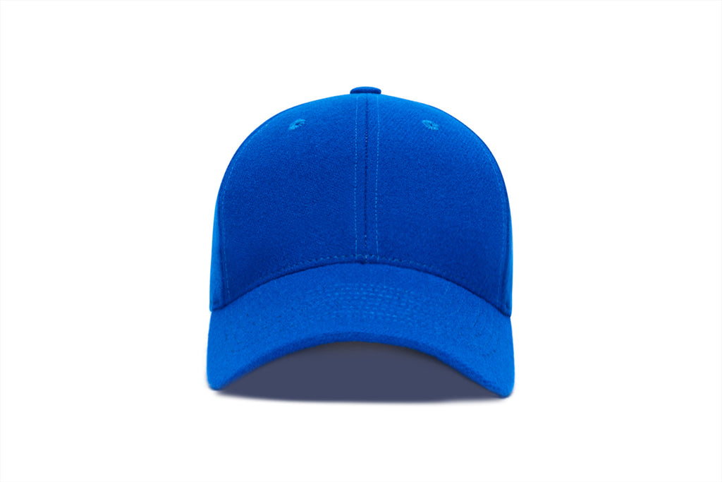 Clean Royal Snapback Curved Wool