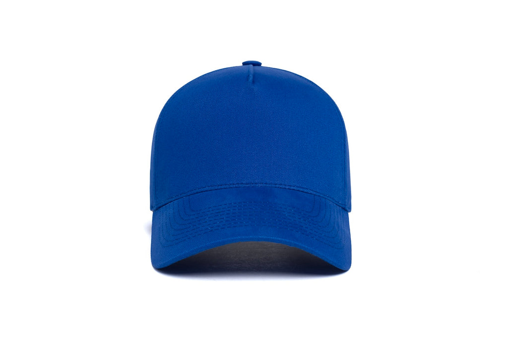 Clean Royal Brushed Twill 5-Panel
