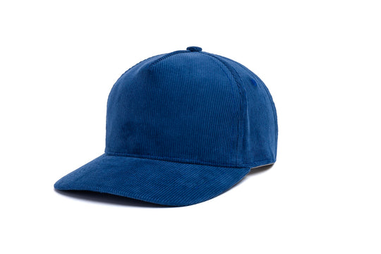 Clean Royal 14-Wale Cord 5-Panel wool baseball cap