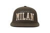 Milan Art
    wool baseball cap indicator