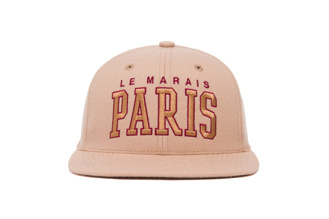 Paris Art wool baseball cap