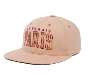 Paris Art wool baseball cap