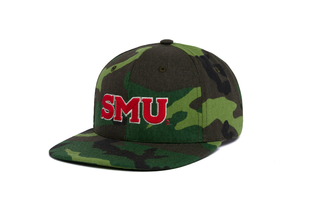 SMU Wordmark 3D Chain Canvas