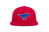 SMU Logo Chain Gabardine
    wool baseball cap indicator