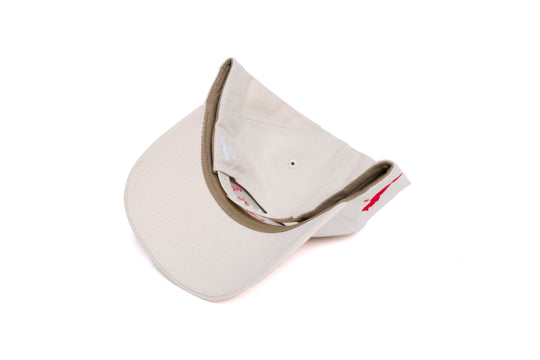 SMU Neutra 3D Chain Brushed Twill 5-Panel wool baseball cap